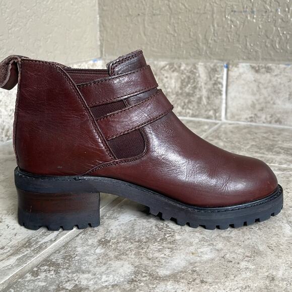 Vintage 90s Y2K Chunky Sole Leather Sketchers 7 - Picture 8 of 11